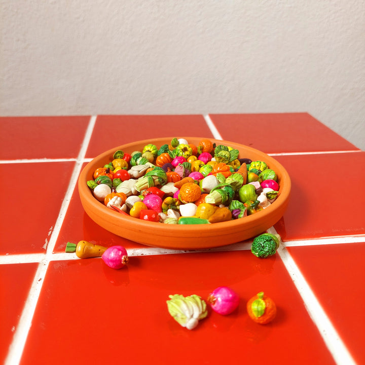 Mini Ceramic Fruit and Vegetable - lucky dip