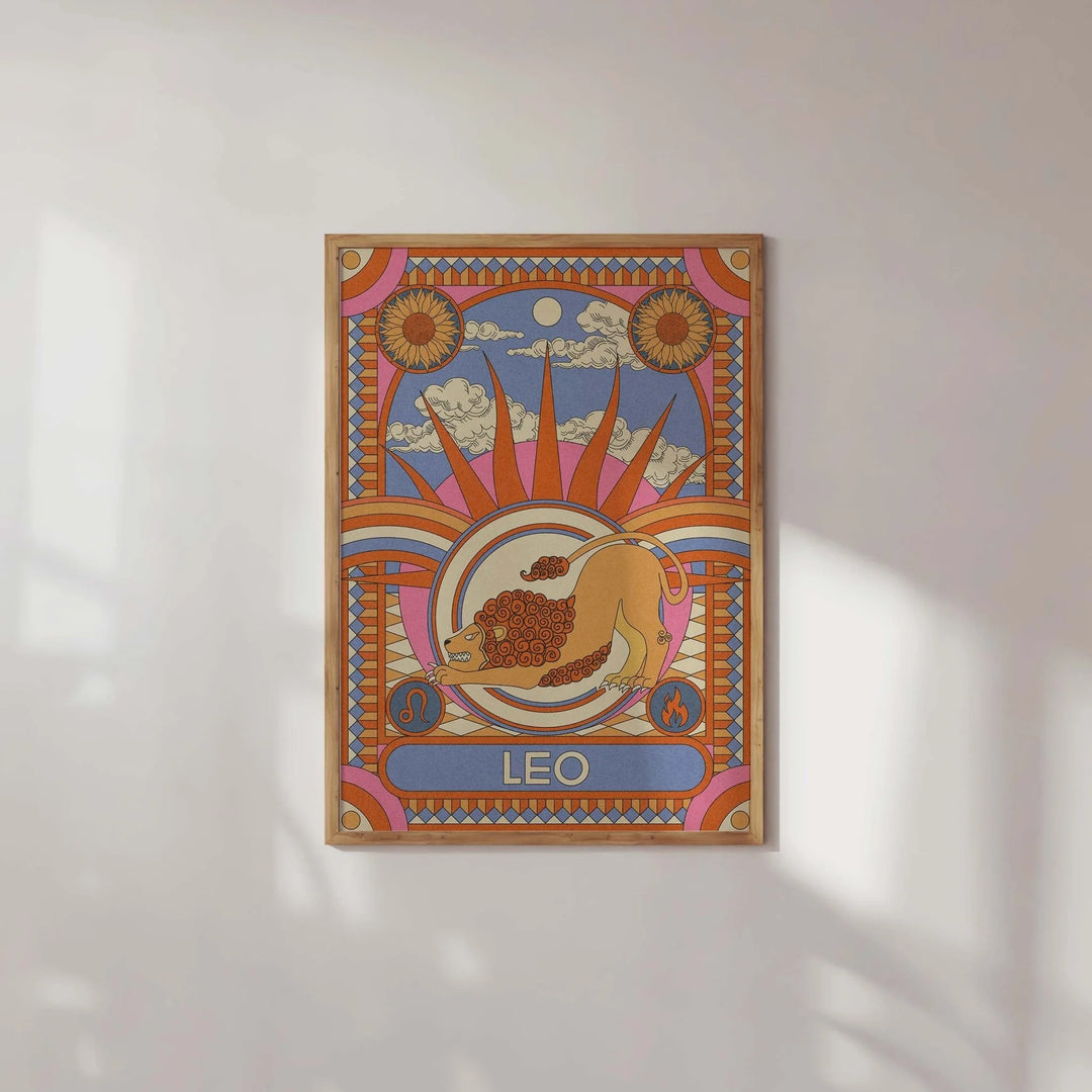 Star Sign Zodiac Art Print