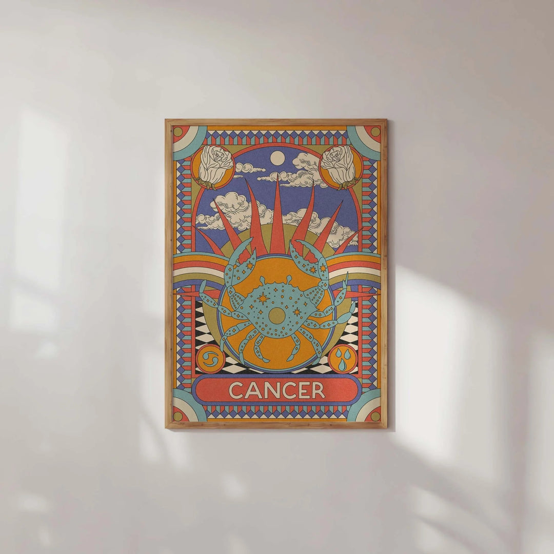 Star Sign Zodiac Art Print