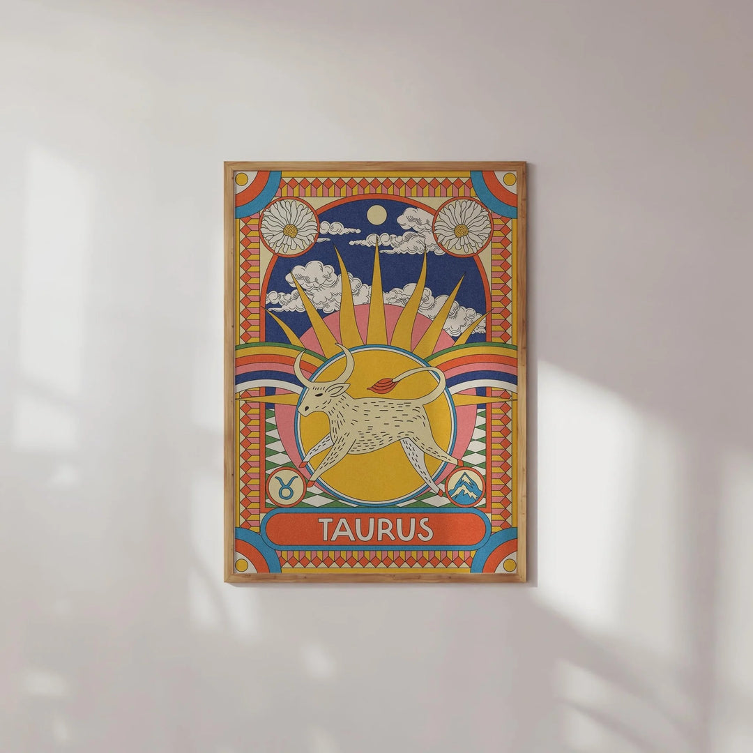 Star Sign Zodiac Art Print