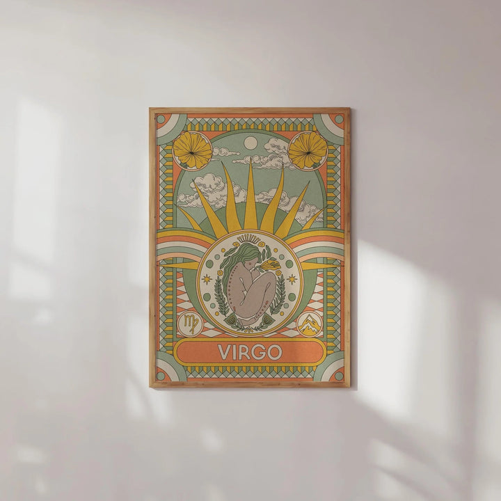 Star Sign Zodiac Art Print