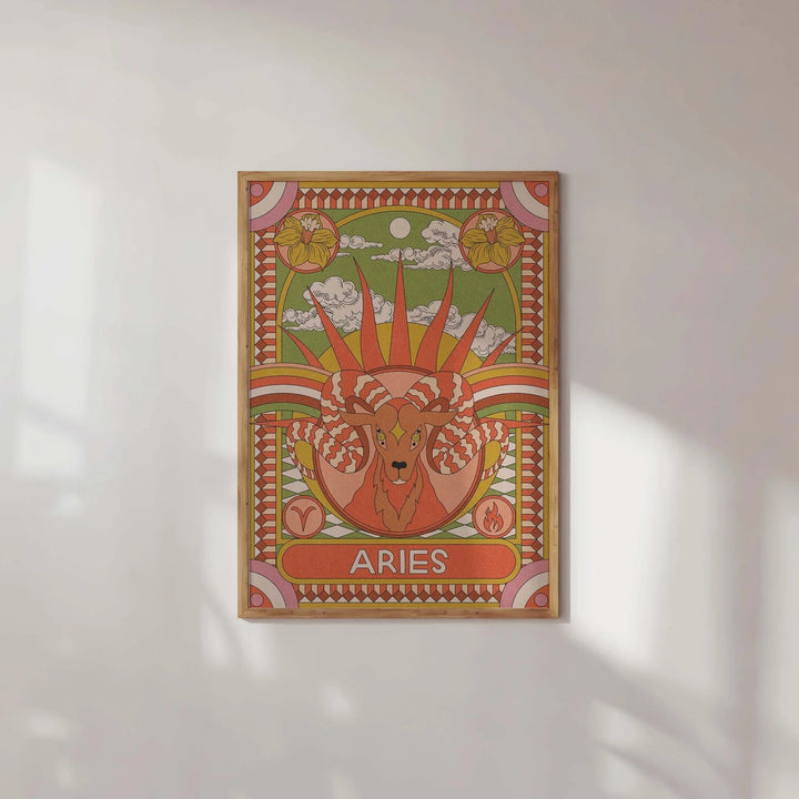 Star Sign Zodiac Art Print