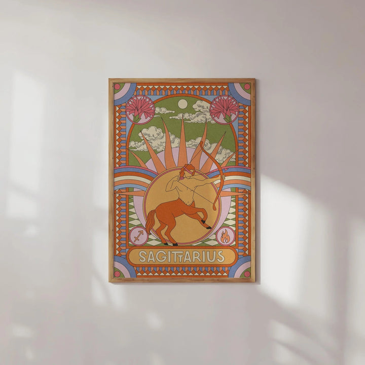 Star Sign Zodiac Art Print
