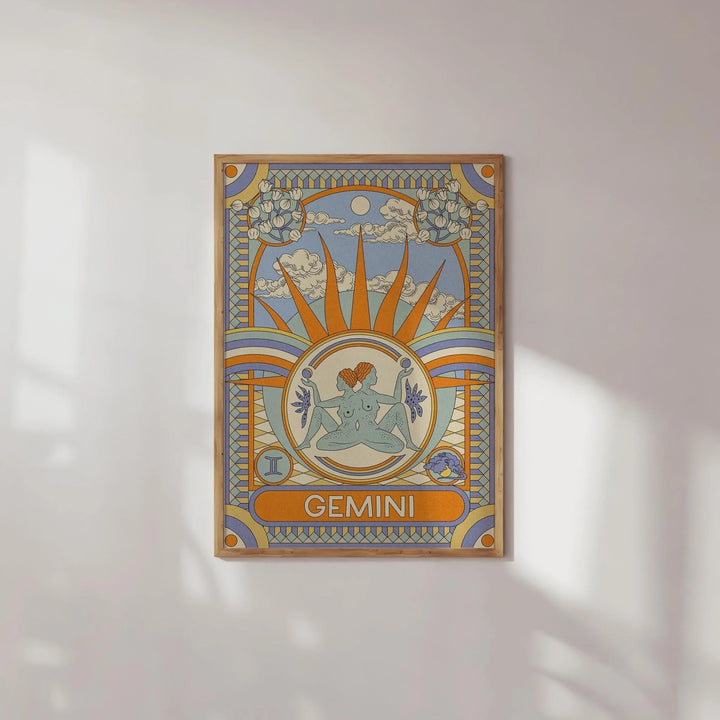 Star Sign Zodiac Art Print