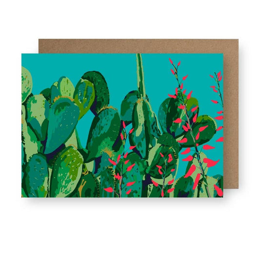 Cactus Garden Series No.2 Greeting Card