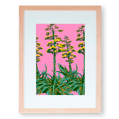 Art Print ‘Desert Agave’  A4