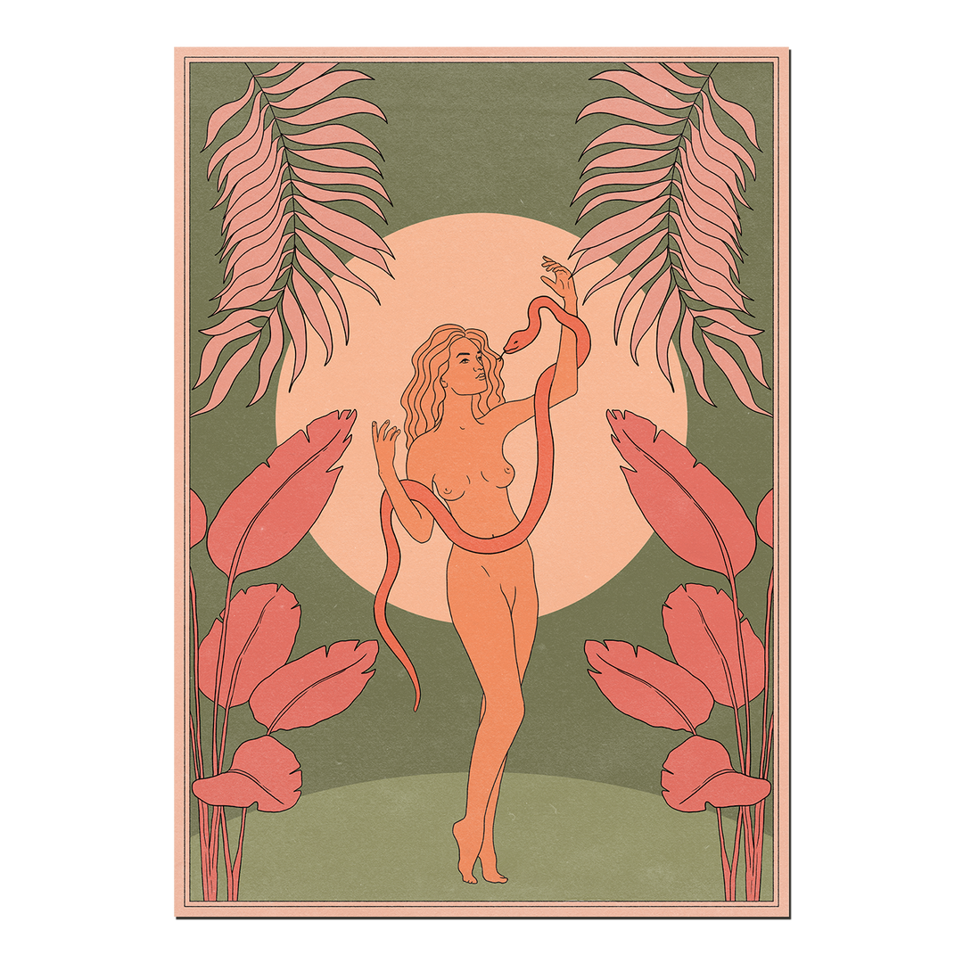 Snake Charmer Print