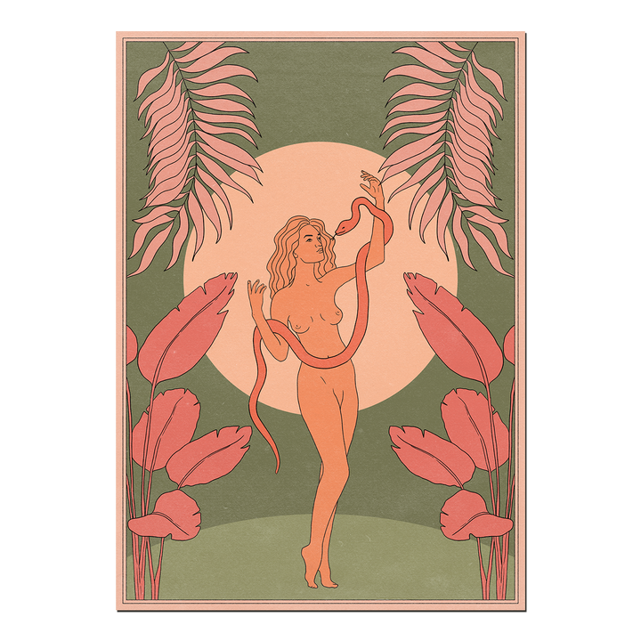 Snake Charmer Print