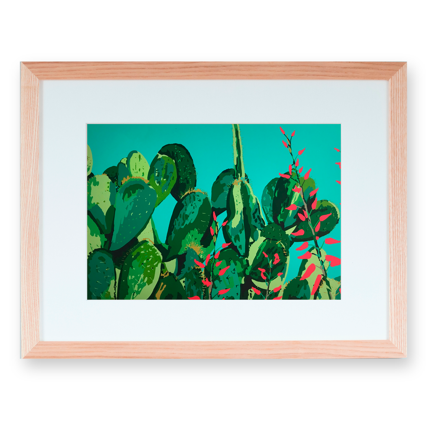 Art Print ‘Cactus Garden Series No.2’  A4